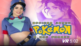 Let Busty OFFICER JENNY Empty your Pokeballs